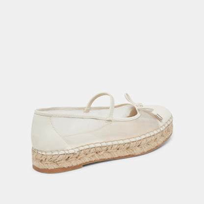 CAMBRE BALLET FLATS WHITE MESH Dolce Vita