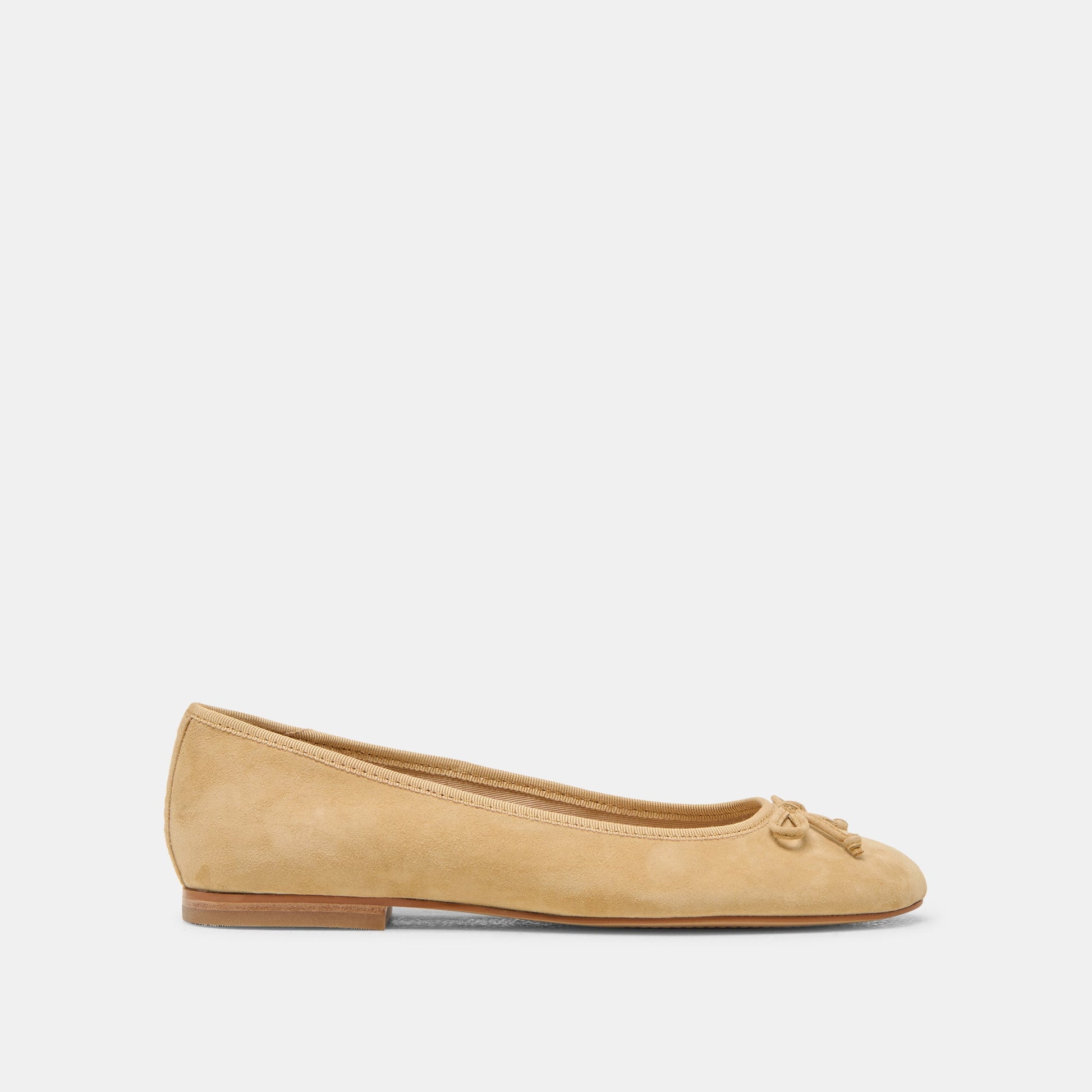 Ritla Honey Suede Ballet Flats Dolce Vita
