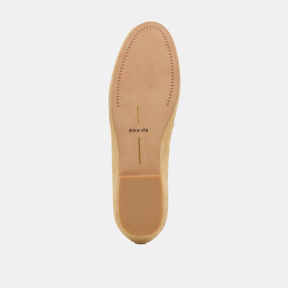 Ritla Honey Suede Ballet Flats Dolce Vita