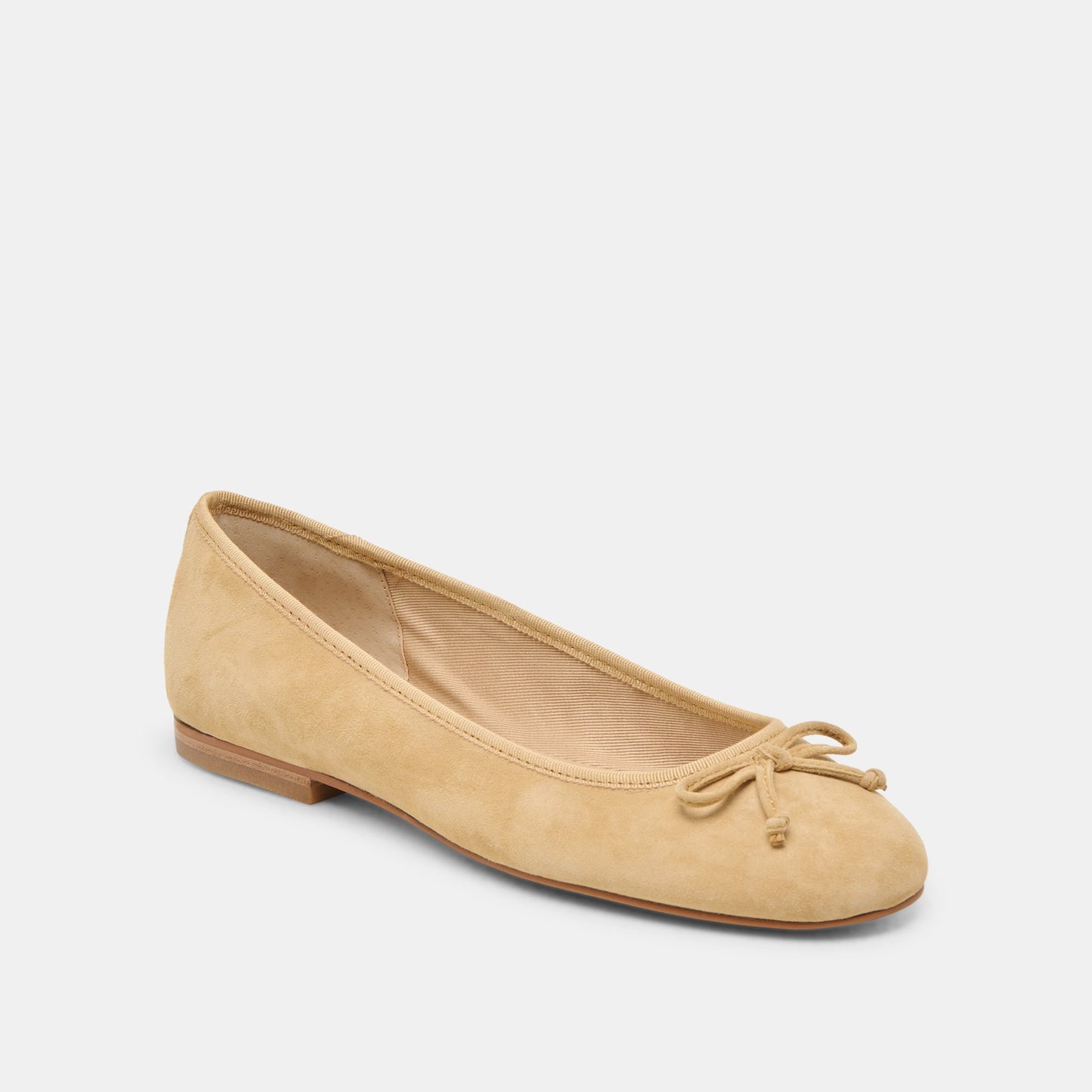Ritla Honey Suede Ballet Flats Dolce Vita