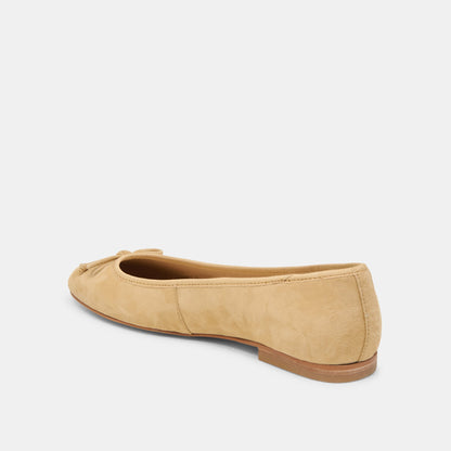 Ritla Honey Suede Ballet Flats Dolce Vita
