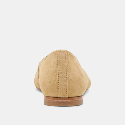 Ritla Honey Suede Ballet Flats Dolce Vita
