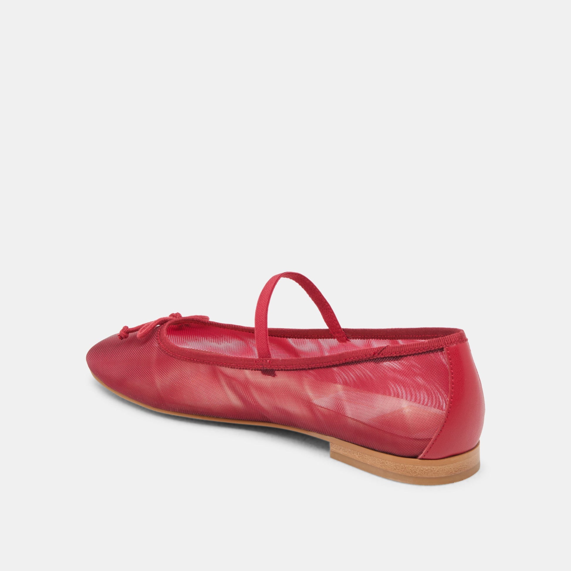 CADEL BALLET FLATS CRIMSON MESH Dolce Vita