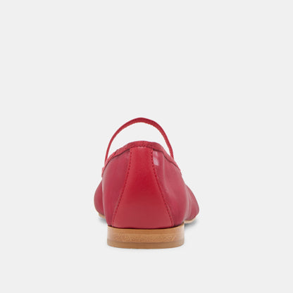 CADEL BALLET FLATS CRIMSON MESH Dolce Vita