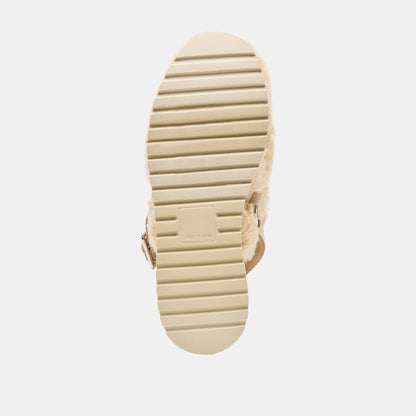 Lansy Natural Plush Flats Dolce Vita