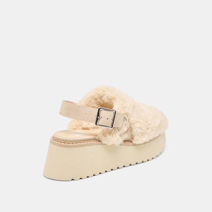 Lansy Natural Plush Flats Dolce Vita