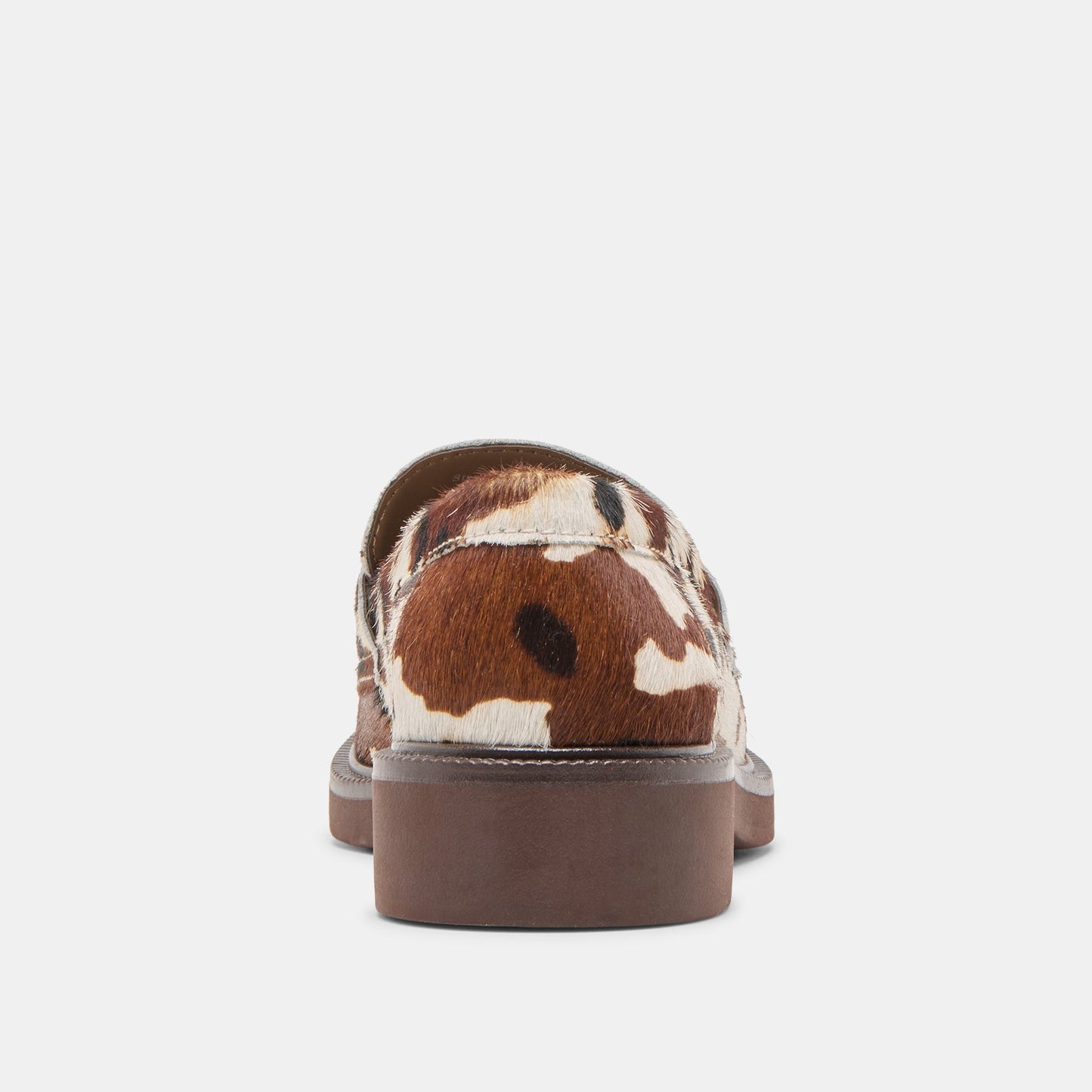 Tiggy Cocoa Taurus Calf Hair Loafers Dolce Vita