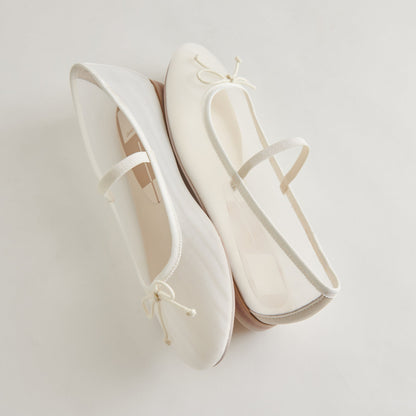 CADEL BALLET FLATS IVORY MESH Dolce Vita