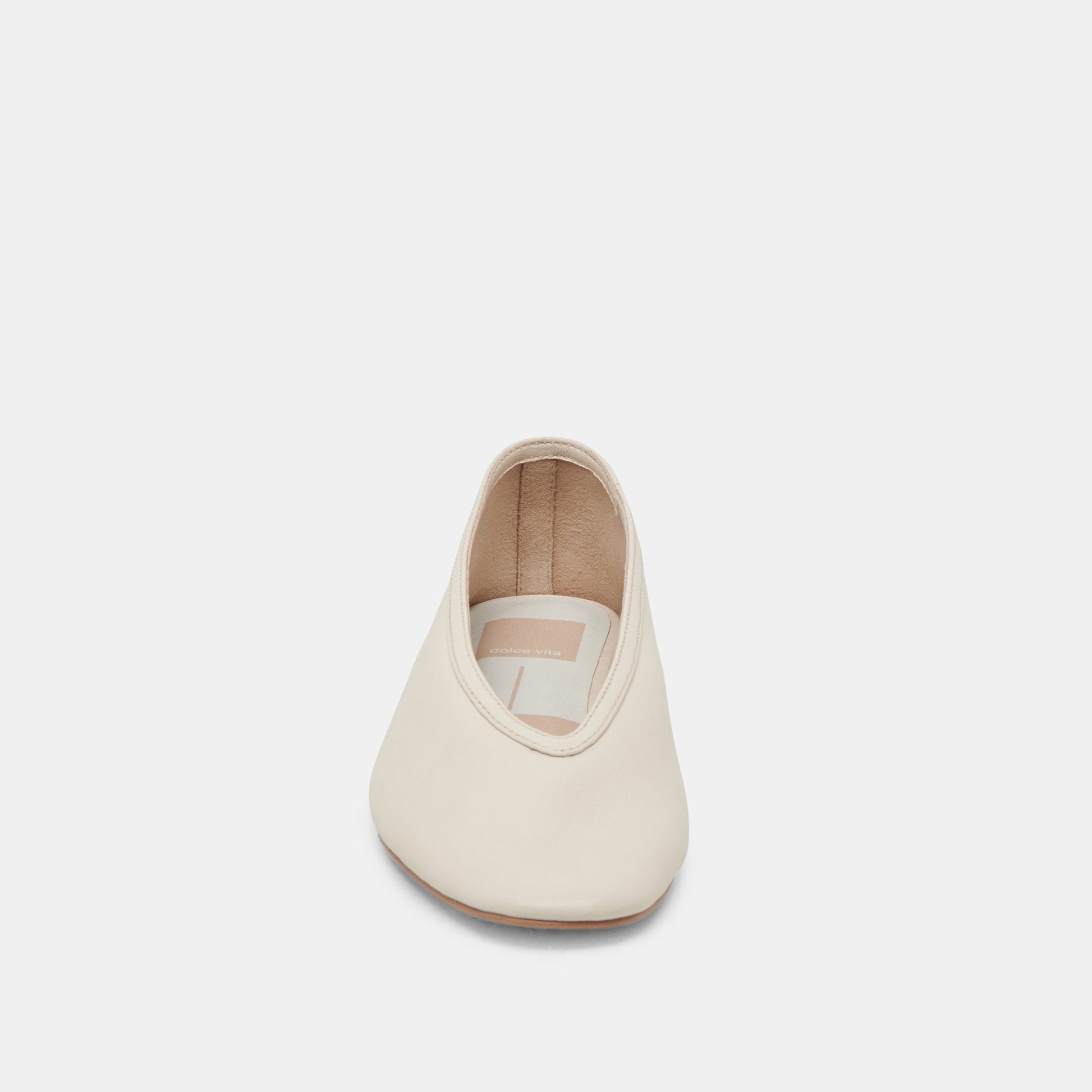 Braidy Ivory Leather Ballet Flats Dolce Vita