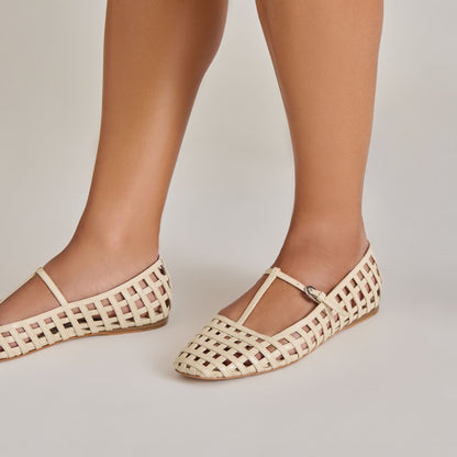 RAINS BALLET FLATS IVORY STELLA Dolce Vita