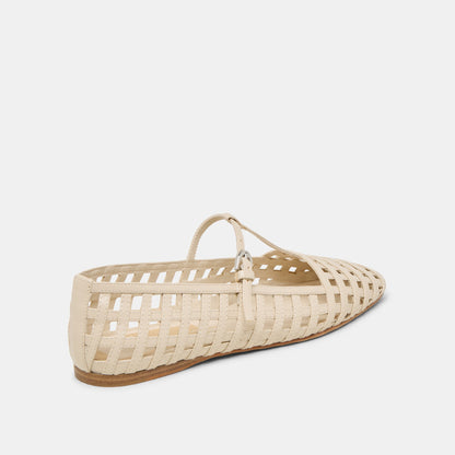 RAINS BALLET FLATS IVORY STELLA Dolce Vita