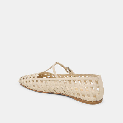 RAINS BALLET FLATS IVORY STELLA Dolce Vita