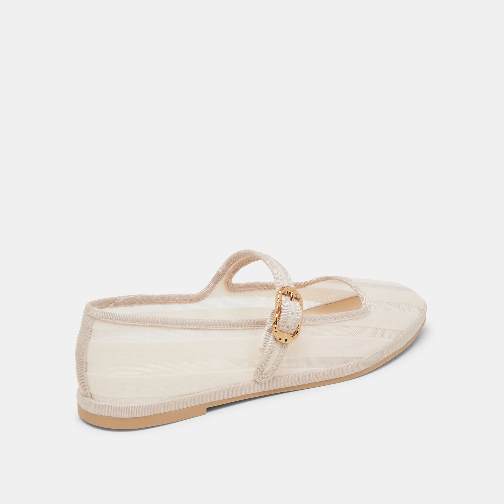 TAMEKA BALLET FLATS BONE STRIPE MESH Dolce Vita