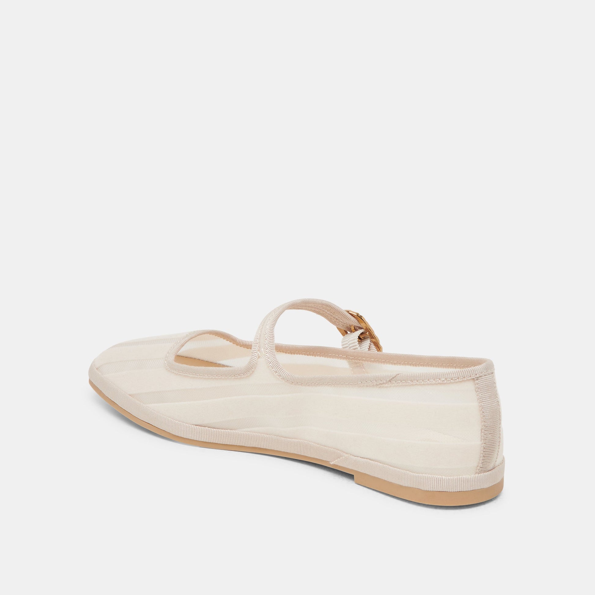 TAMEKA BALLET FLATS BONE STRIPE MESH Dolce Vita