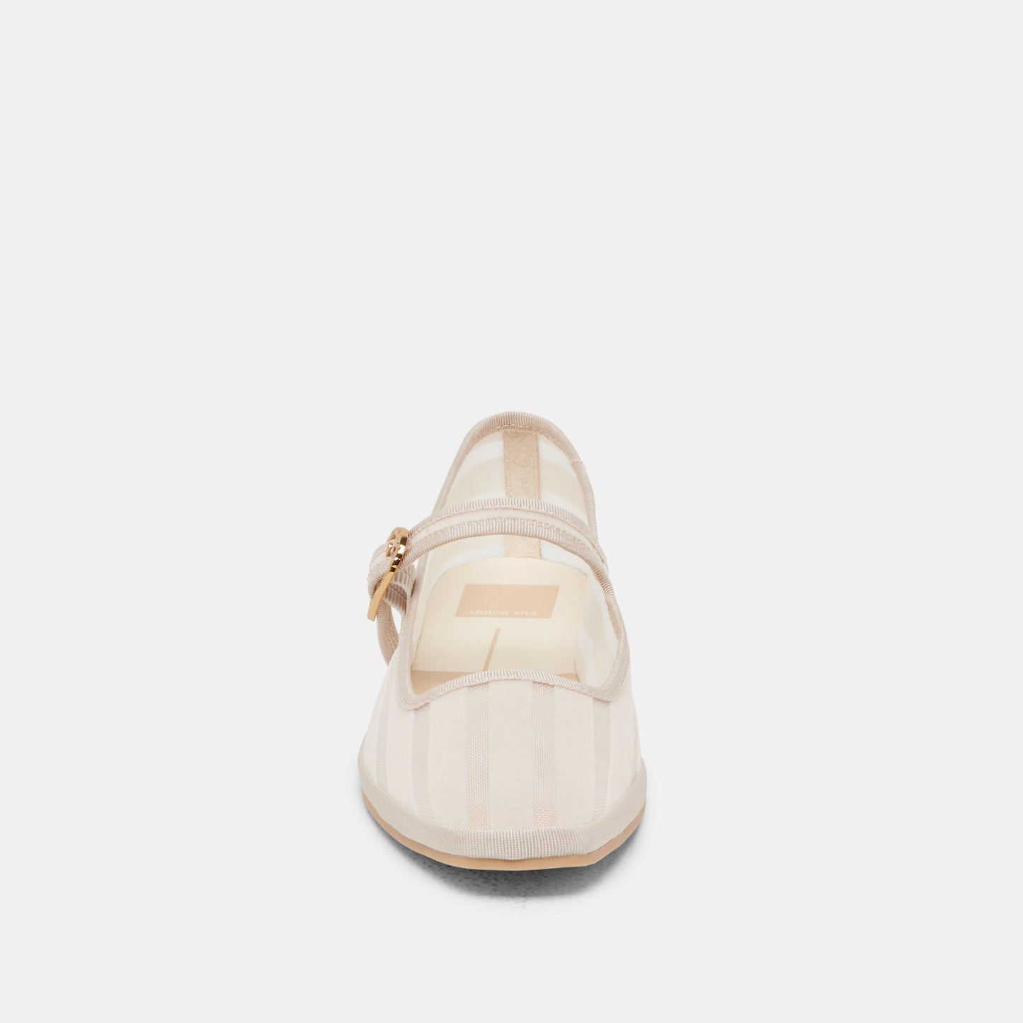 TAMEKA BALLET FLATS BONE STRIPE MESH Dolce Vita