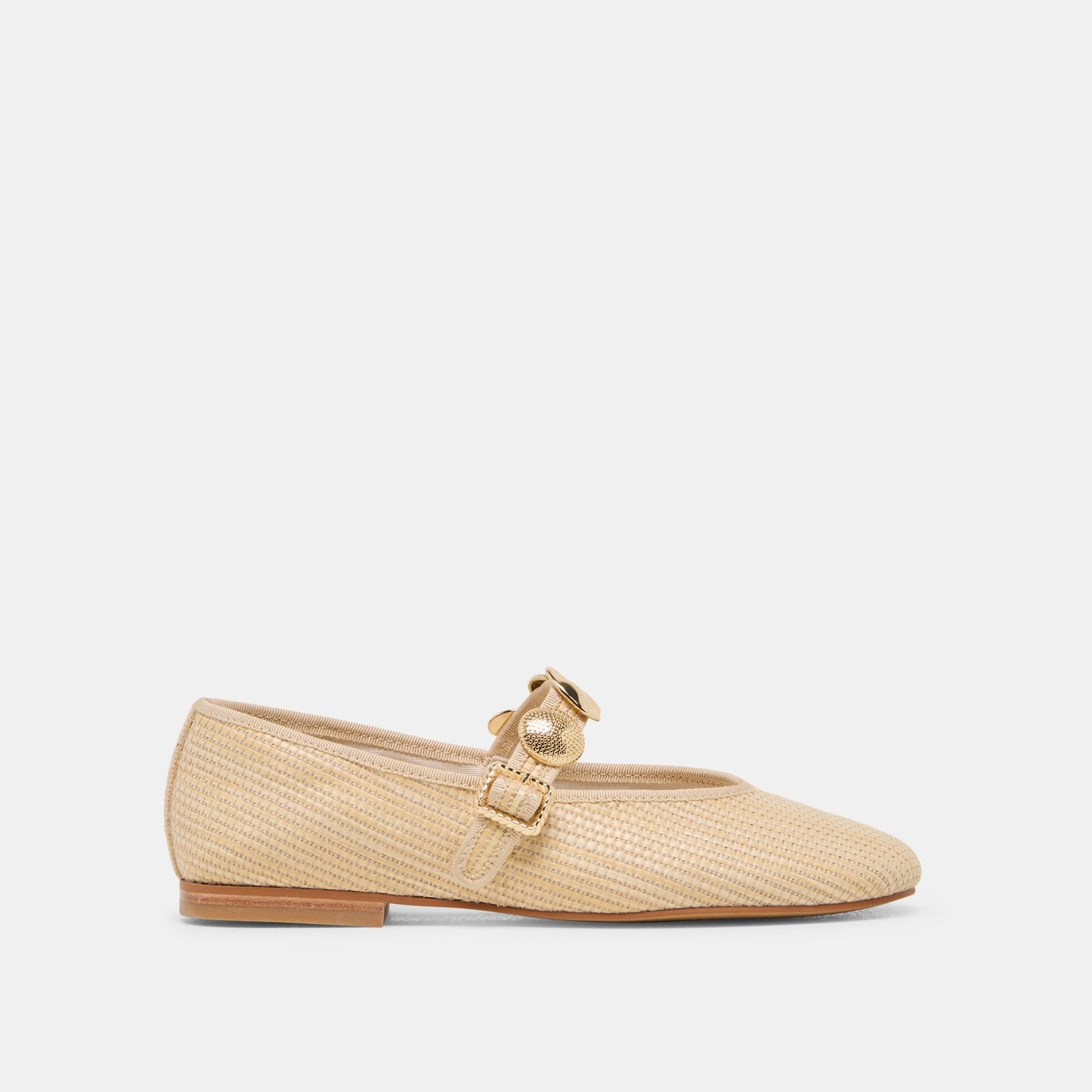 RELAN BALLET FLATS LT NATURAL RAFFIA Dolce Vita