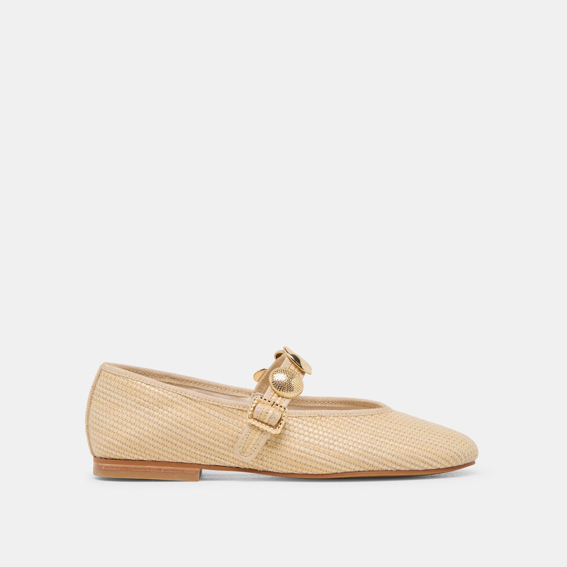 RELAN BALLET FLATS LT NATURAL RAFFIA Dolce Vita