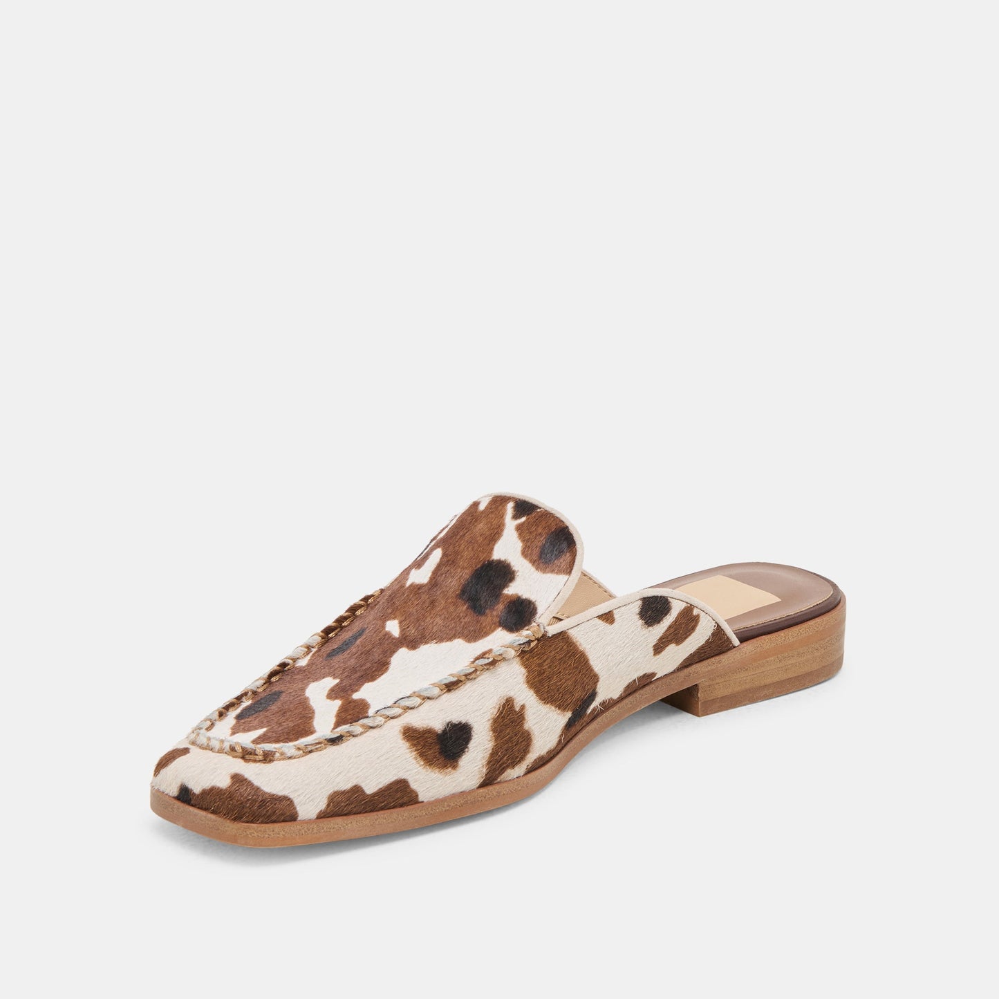 Bradly Cocoa Taurus Calf Hair Flats Dolce Vita