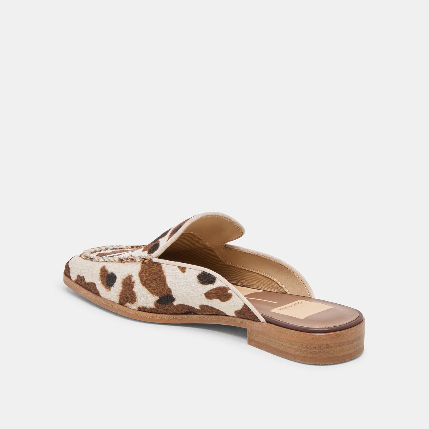 Bradly Cocoa Taurus Calf Hair Flats Dolce Vita