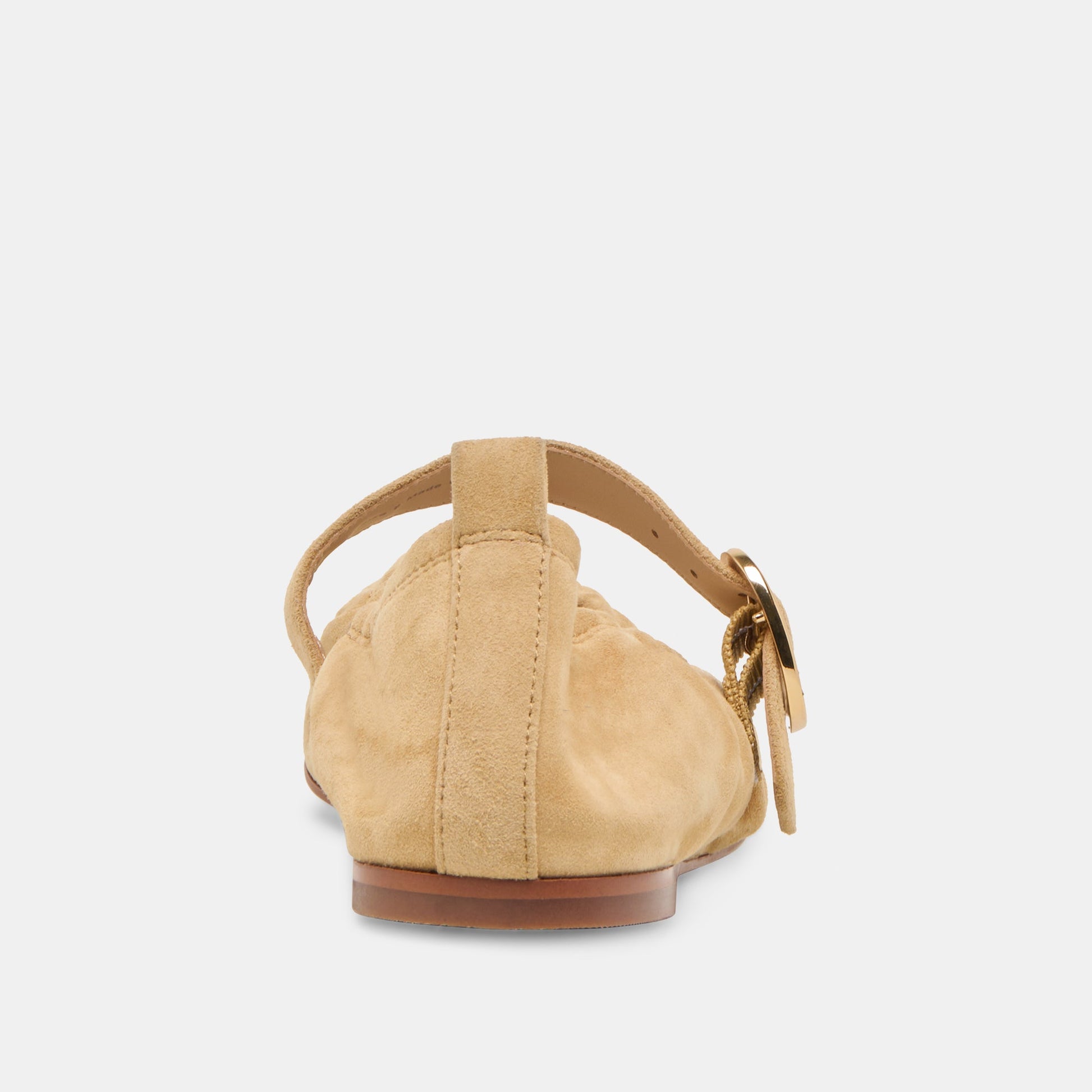 Caely Honey Suede Ballet Flats Dolce Vita