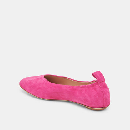 VINNIE BALLET FLATS FUCHSIA SUEDE Dolce Vita