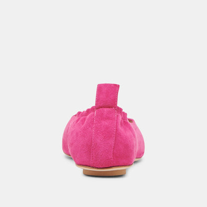VINNIE BALLET FLATS FUCHSIA SUEDE Dolce Vita