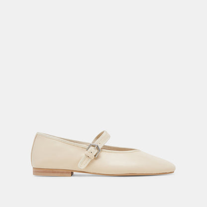 ROSLYN BALLET FLATS CREME LEATHER Dolce Vita