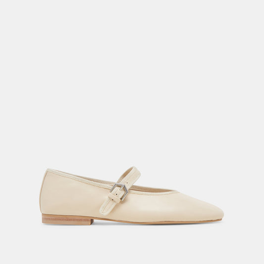ROSLYN BALLET FLATS CREME LEATHER Dolce Vita