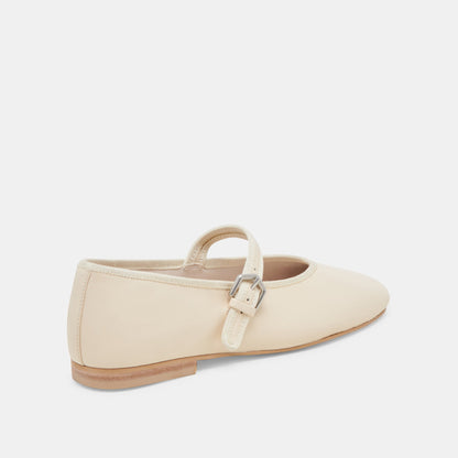 ROSLYN BALLET FLATS CREME LEATHER Dolce Vita