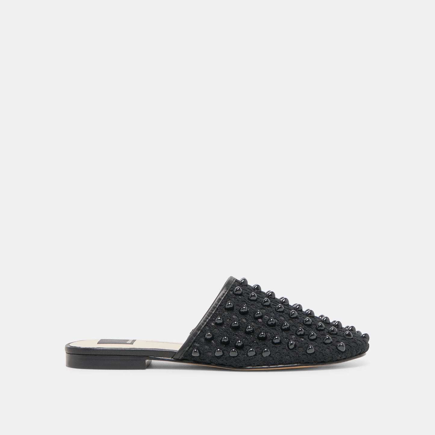 Rova Bead Onyx Beaded Mesh Flats Dolce Vita