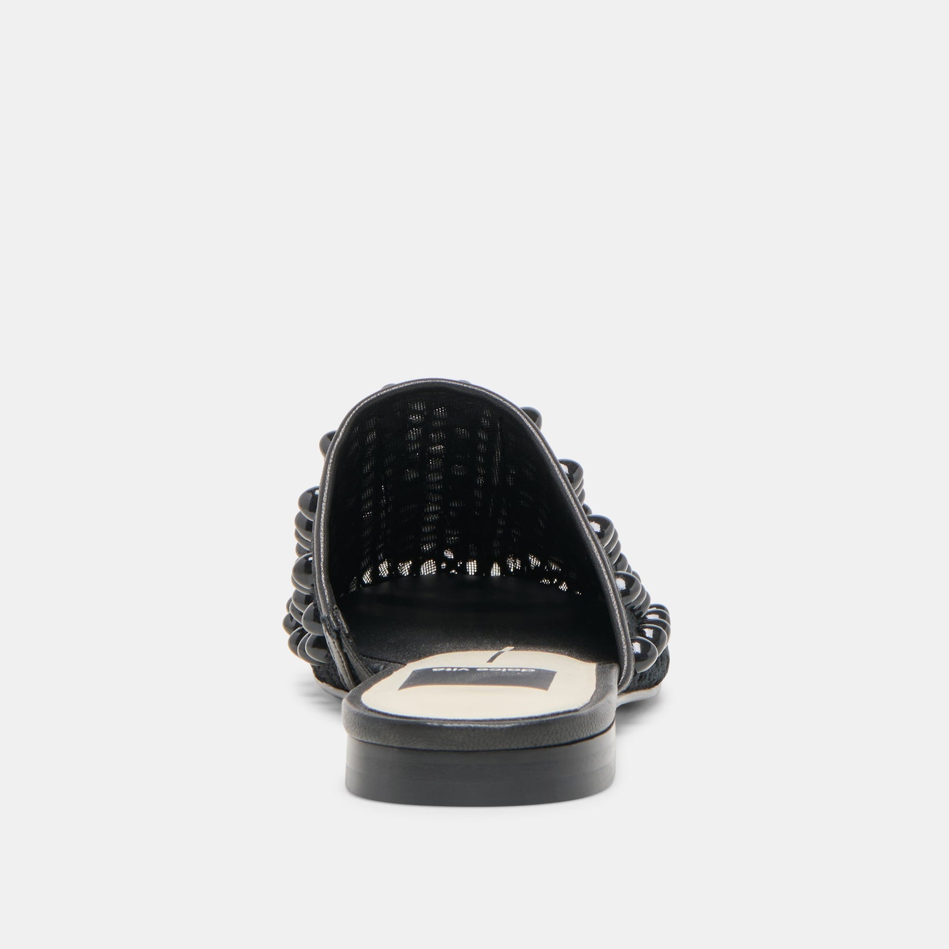 Rova Bead Onyx Beaded Mesh Flats Dolce Vita