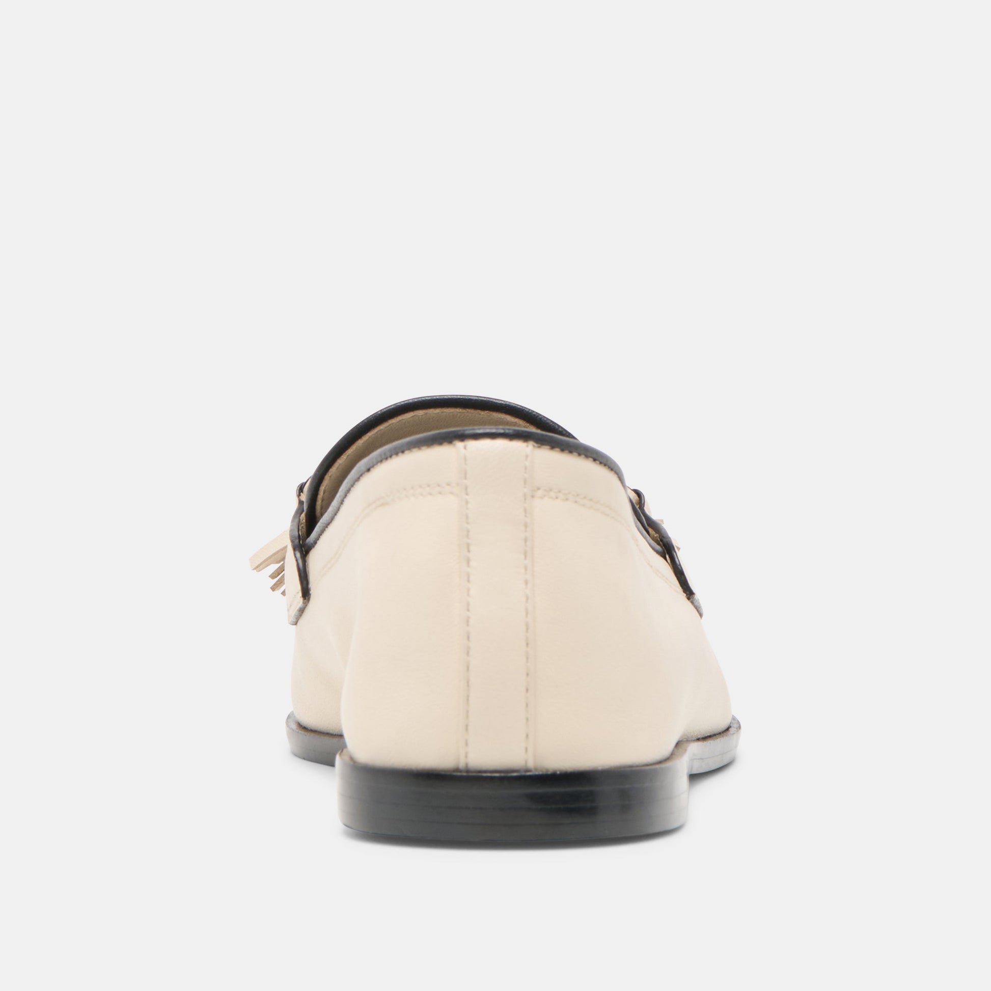 Loklan Ivory Leather Loafers Dolce Vita