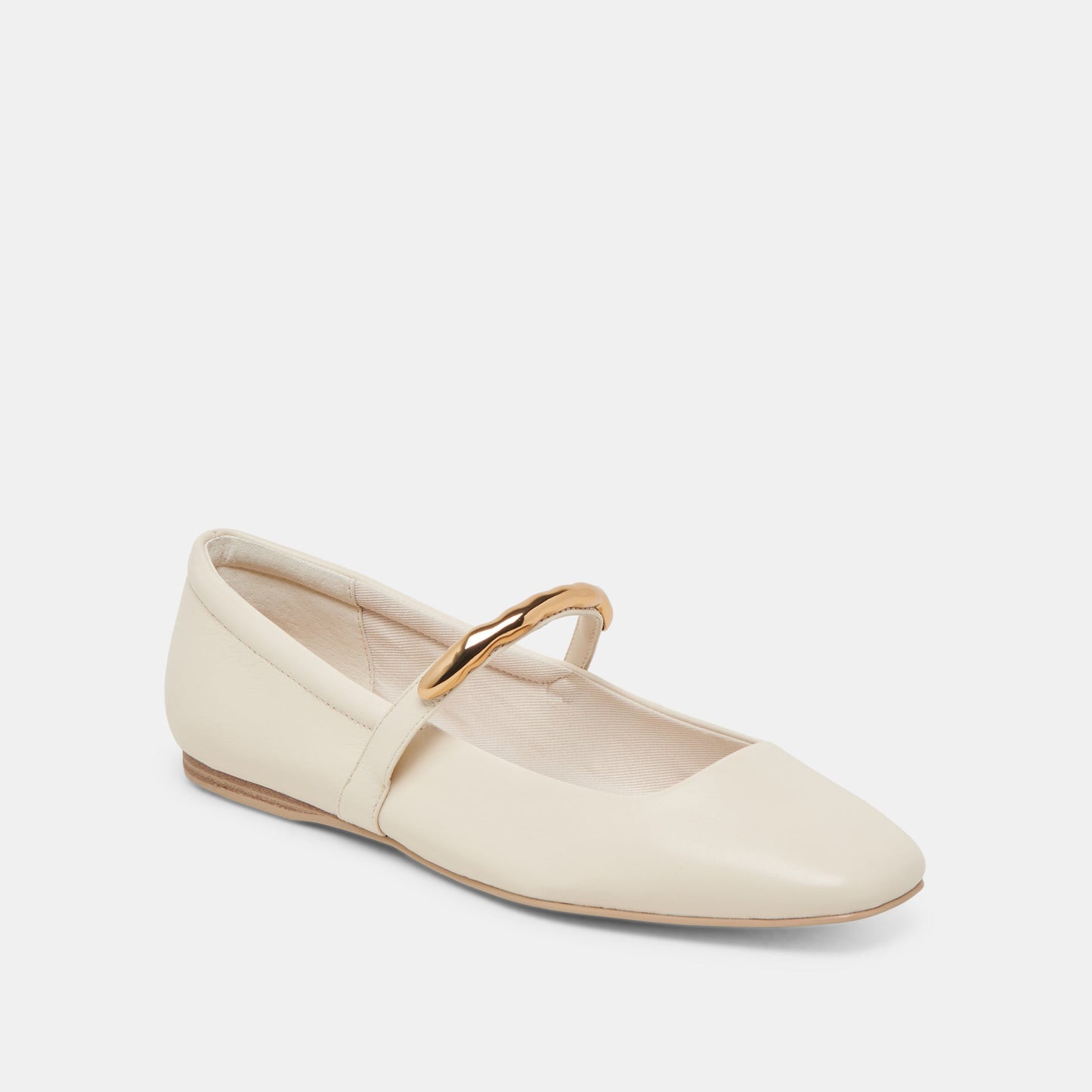 RADYA BALLET FLATS CREME LEATHER Dolce Vita