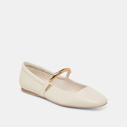 RADYA BALLET FLATS CREME LEATHER Dolce Vita