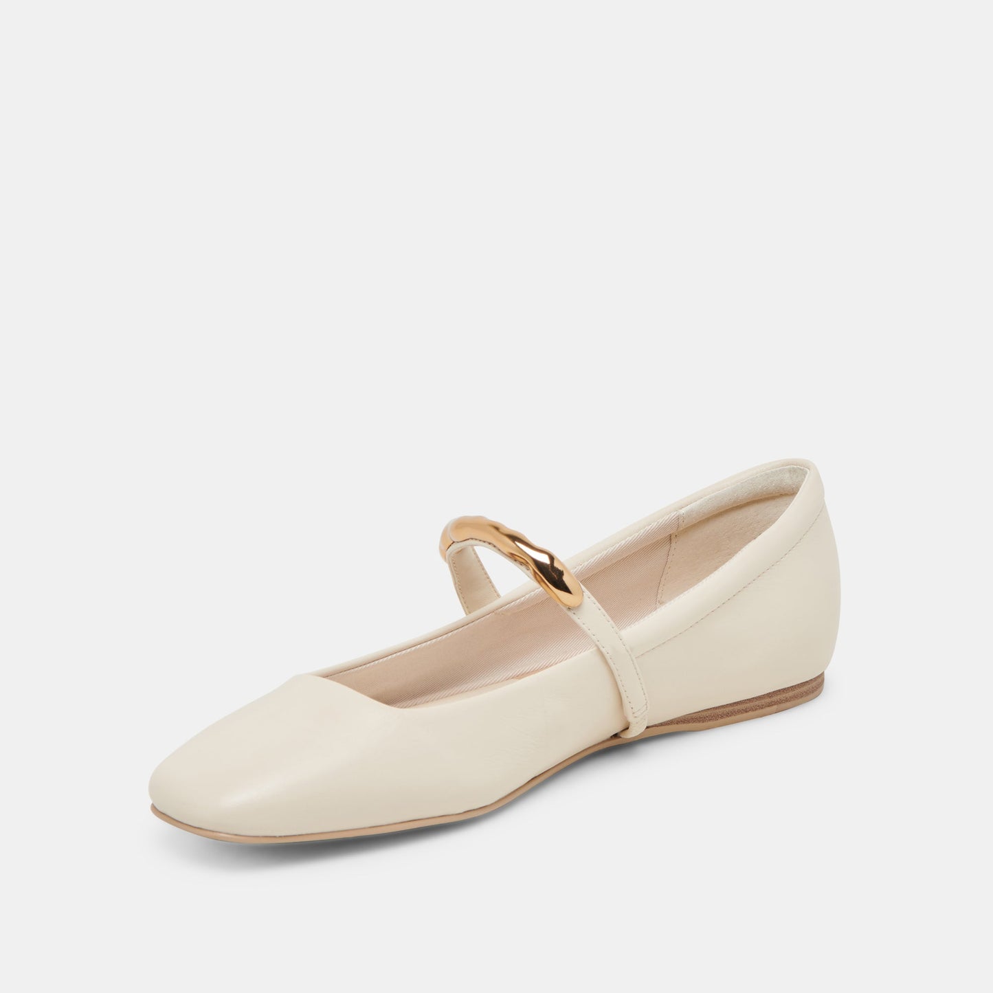 RADYA BALLET FLATS CREME LEATHER Dolce Vita
