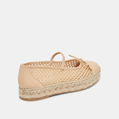 CAMBRE BALLET FLATS LT NATURAL WOVEN MESH Dolce Vita