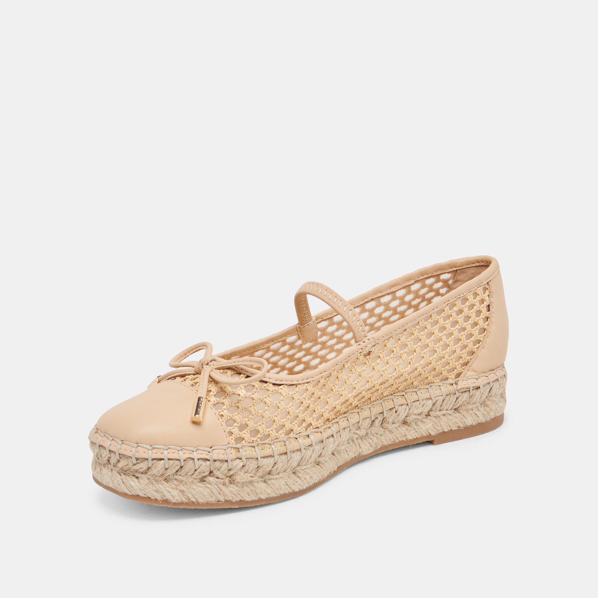 CAMBRE BALLET FLATS LT NATURAL WOVEN MESH Dolce Vita