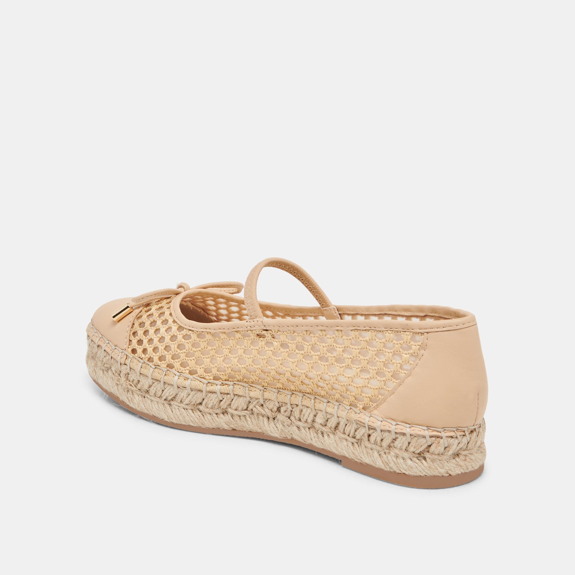 CAMBRE BALLET FLATS LT NATURAL WOVEN MESH Dolce Vita