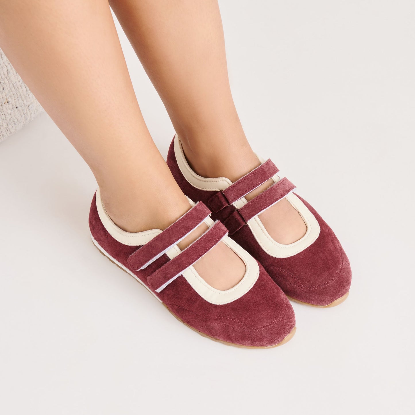 Swan Burgundy Suede Sneakers Dolce Vita