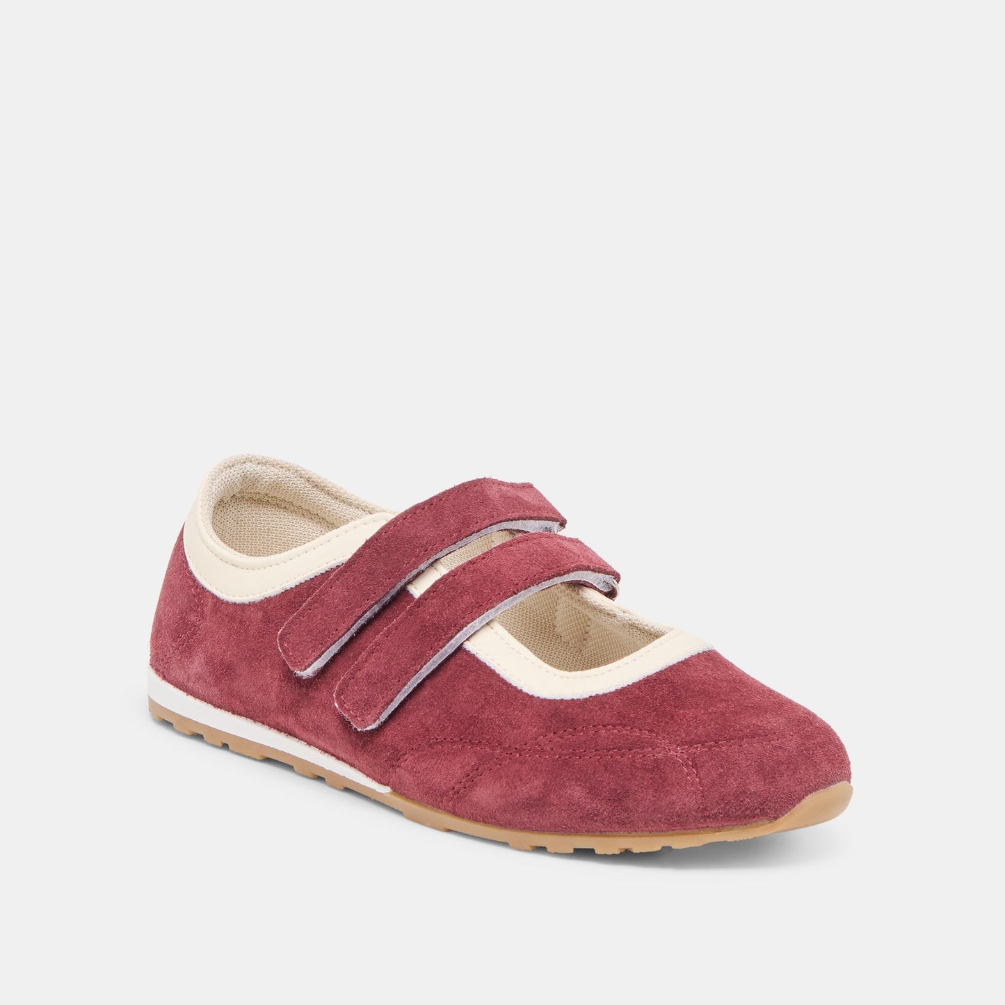 Swan Burgundy Suede Sneakers Dolce Vita