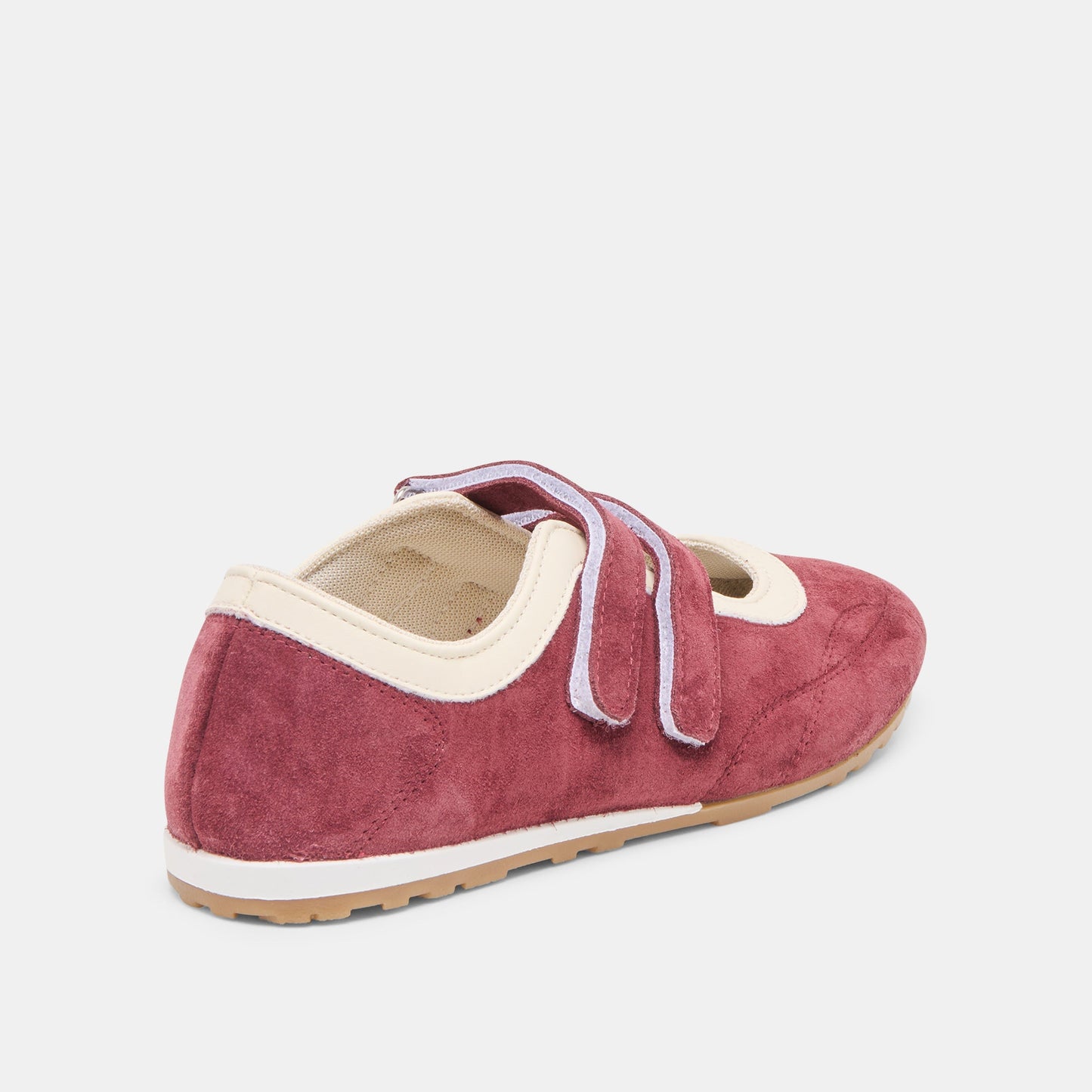 Swan Burgundy Suede Sneakers Dolce Vita