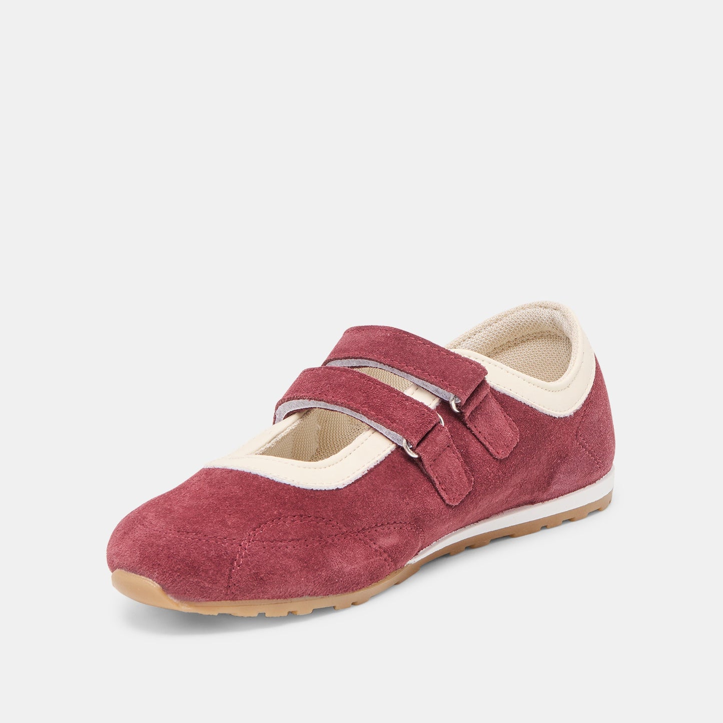 Swan Burgundy Suede Sneakers Dolce Vita