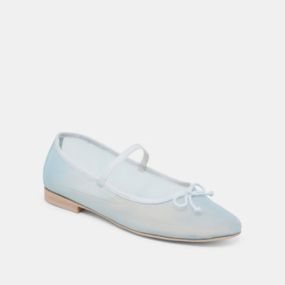 CADEL BALLET FLATS ICE BLUE MESH Dolce Vita