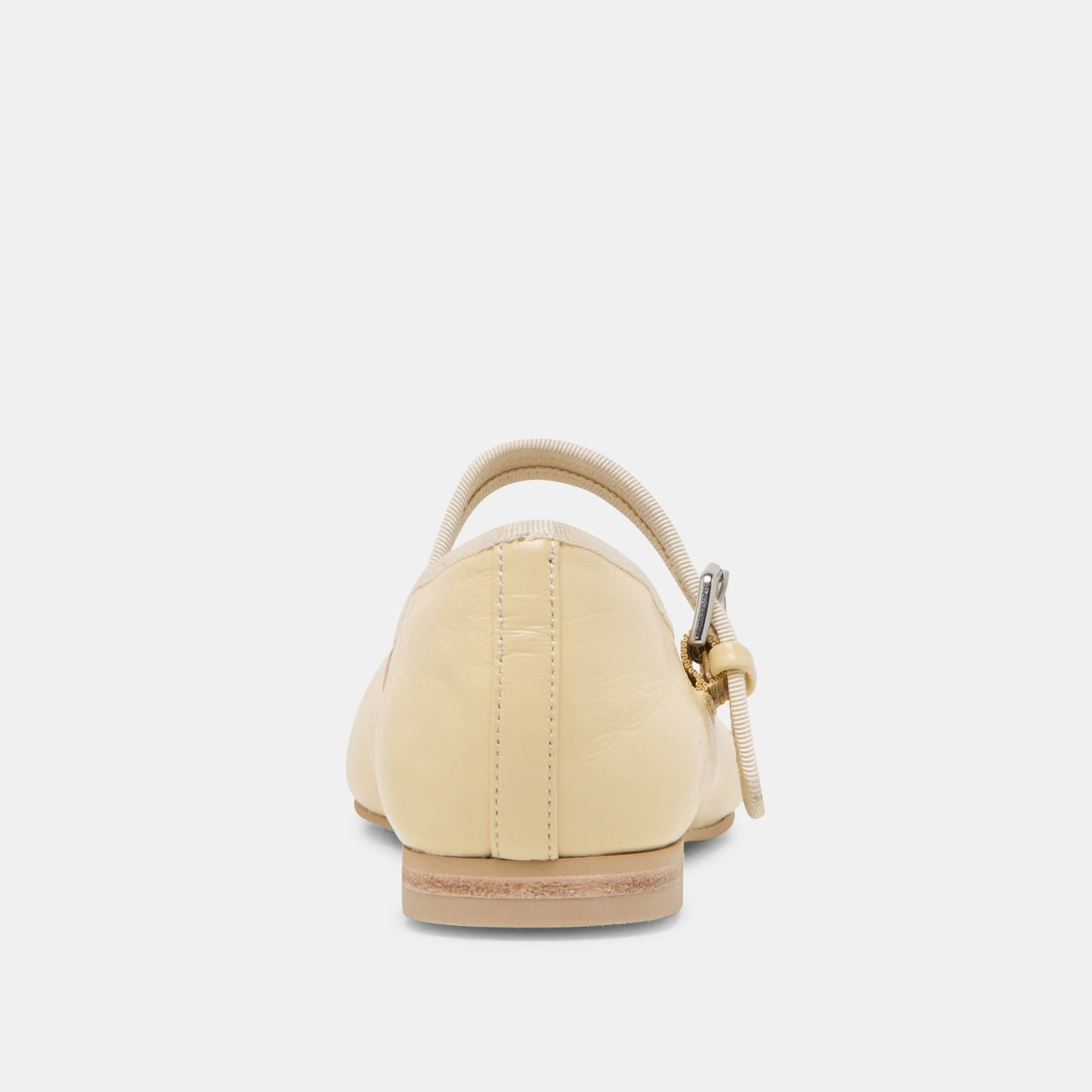 Roslyn Light Yellow Leather Ballet Flats Dolce Vita