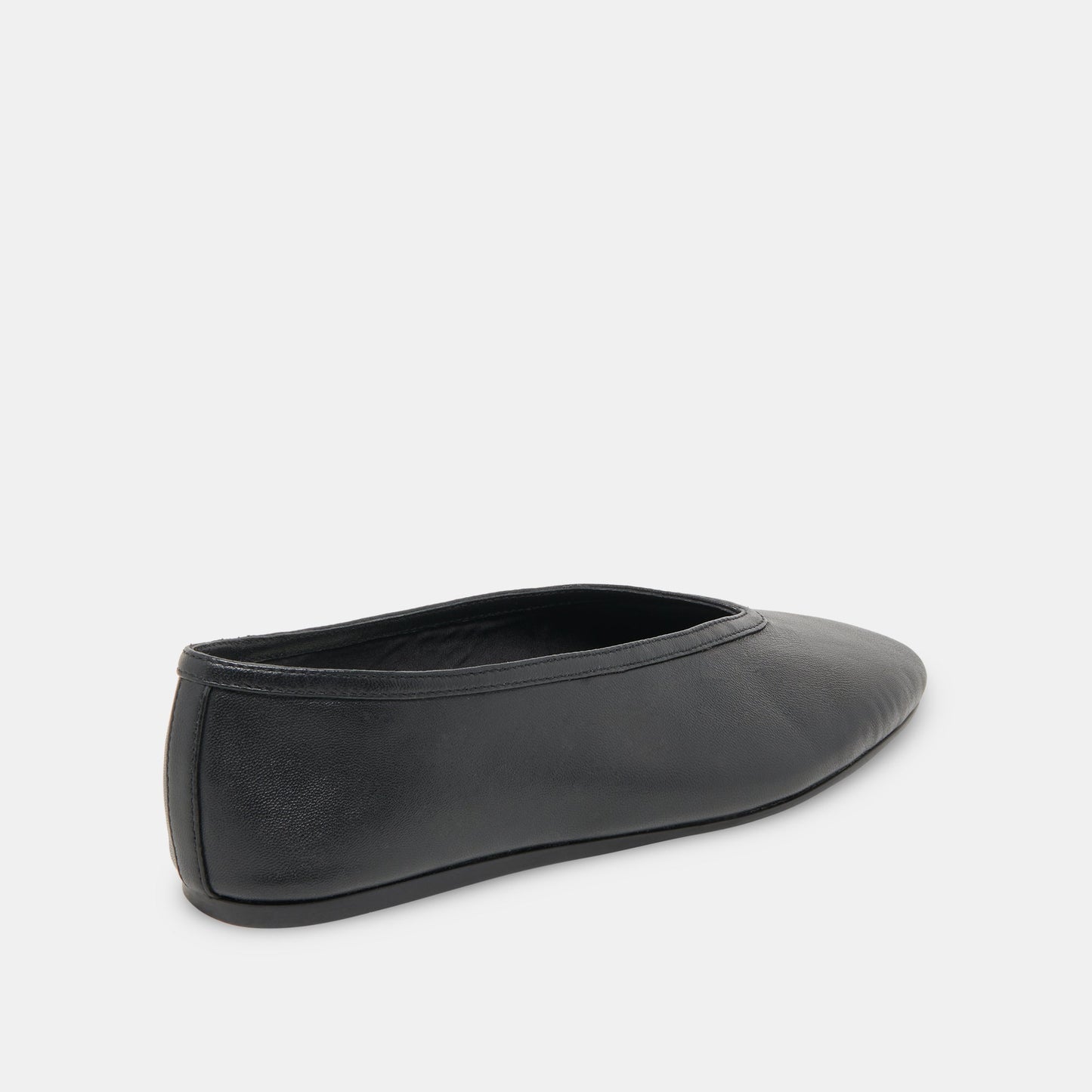 Braidy Black Leather Ballet Flats Dolce Vita