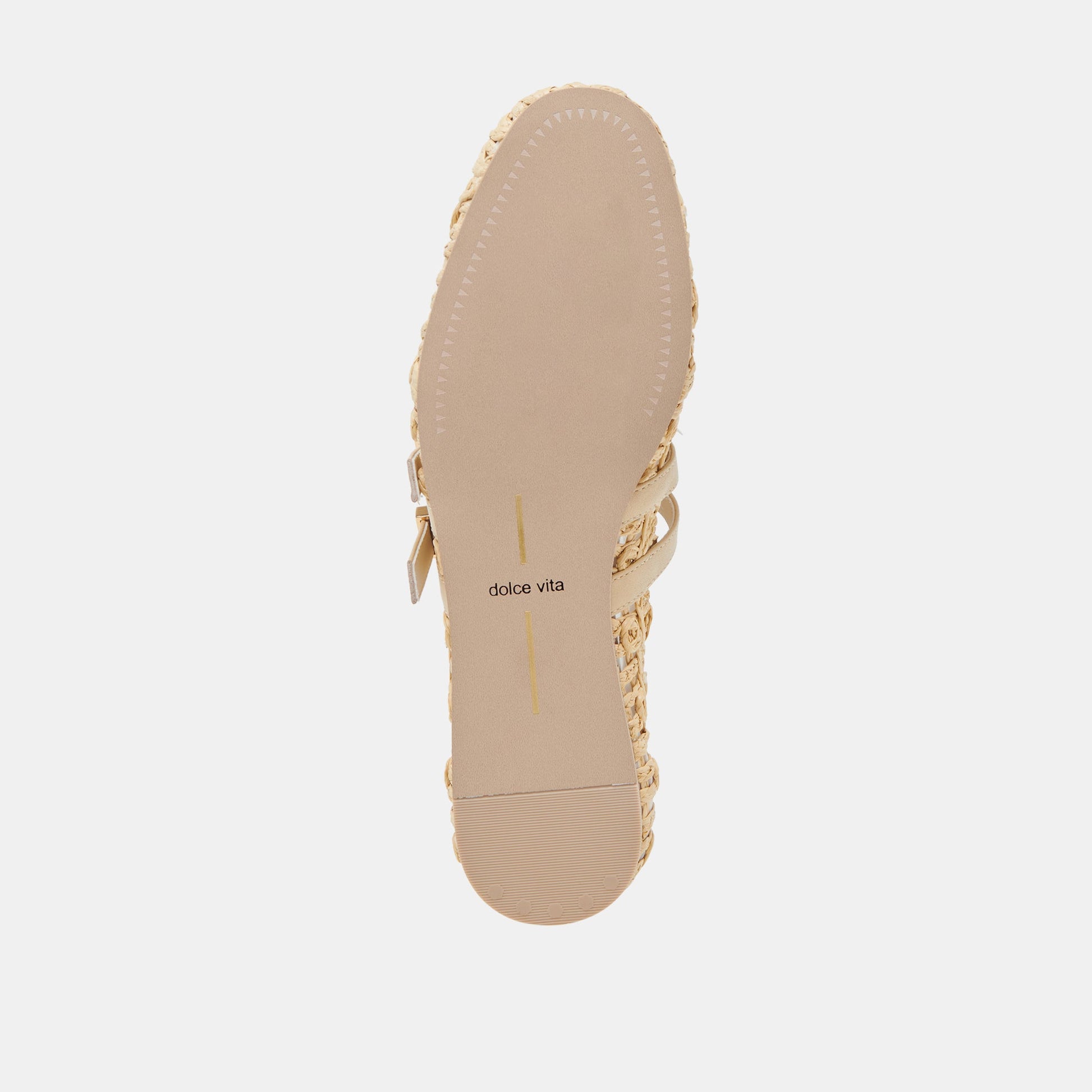 BAYLEE SUNFLOWER BALLET FLATS LT NATURAL MACRAME Dolce Vita