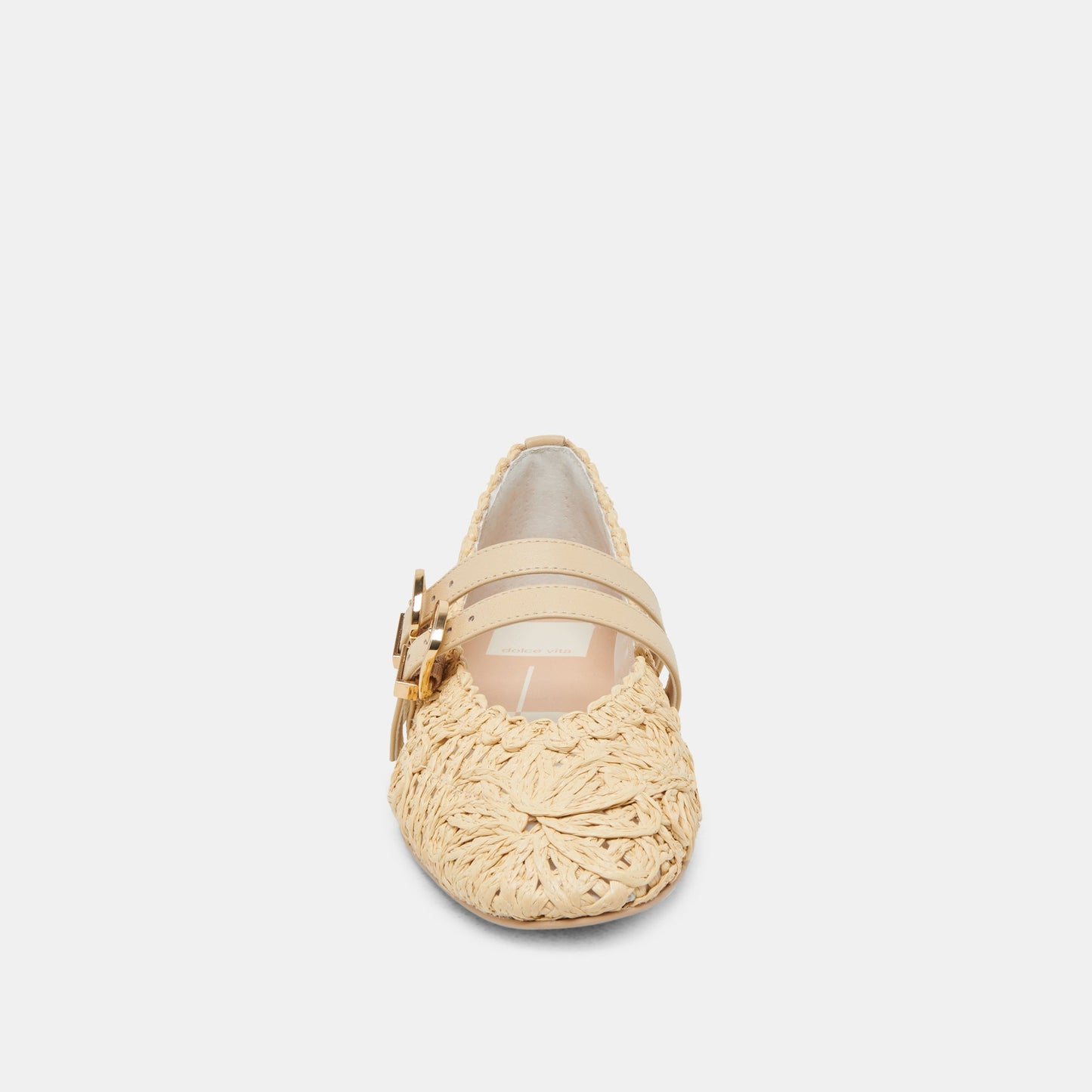 BAYLEE SUNFLOWER BALLET FLATS LT NATURAL MACRAME Dolce Vita