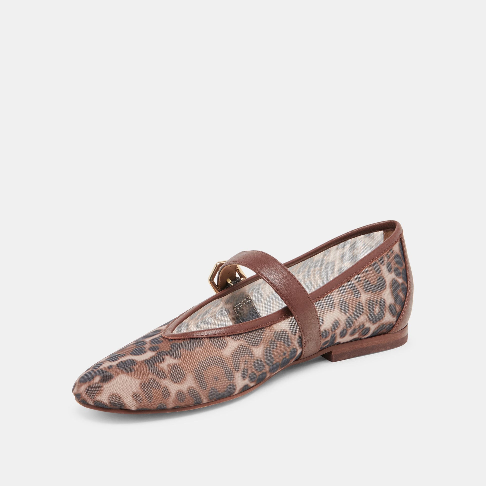 ROSLYN BALLET FLATS LEOPARD MESH Dolce Vita