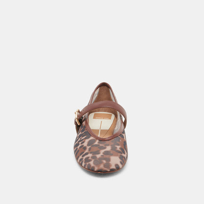 ROSLYN BALLET FLATS LEOPARD MESH Dolce Vita