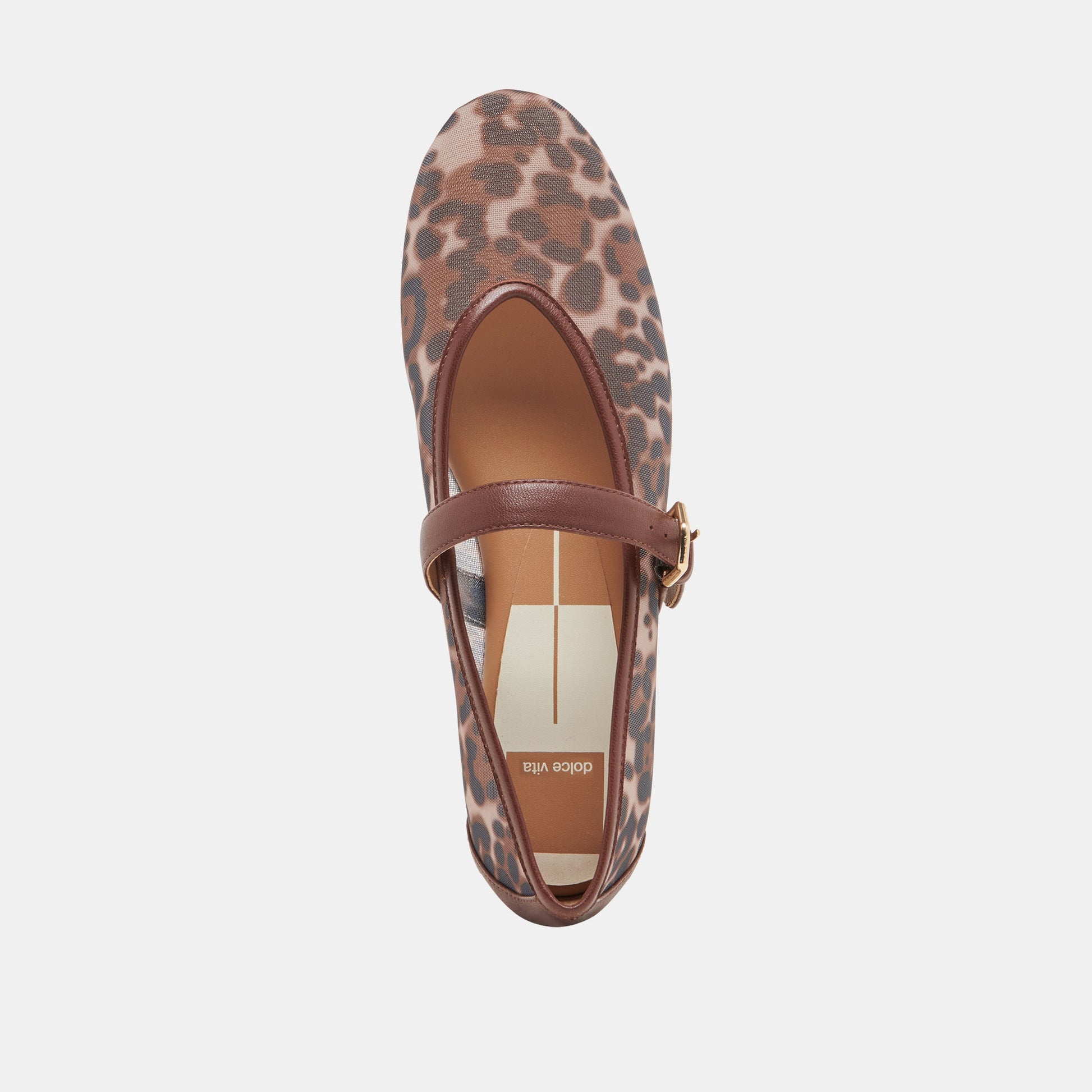 ROSLYN BALLET FLATS LEOPARD MESH Dolce Vita